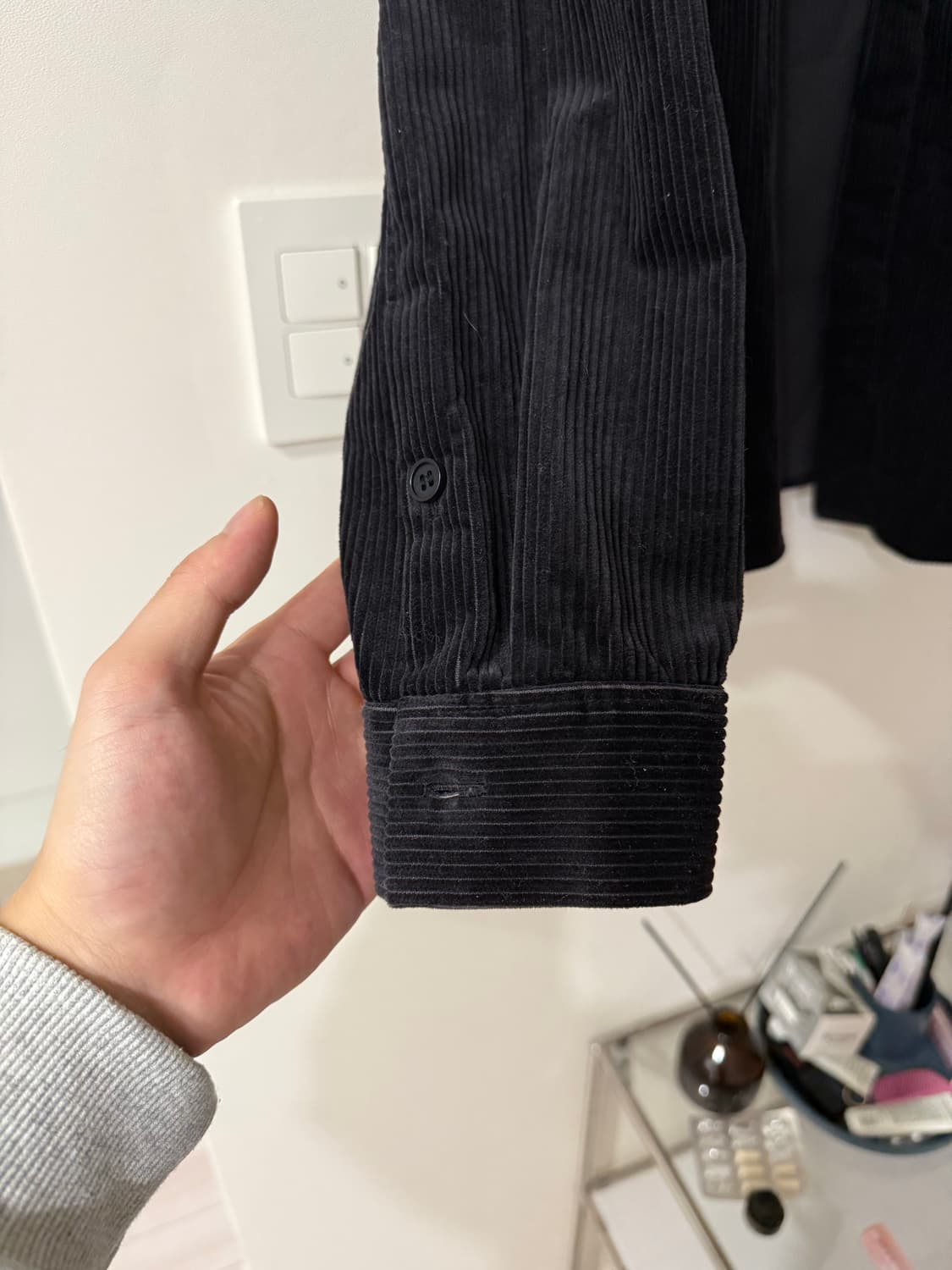 코스 코듀로이 셔츠 상품이미지5