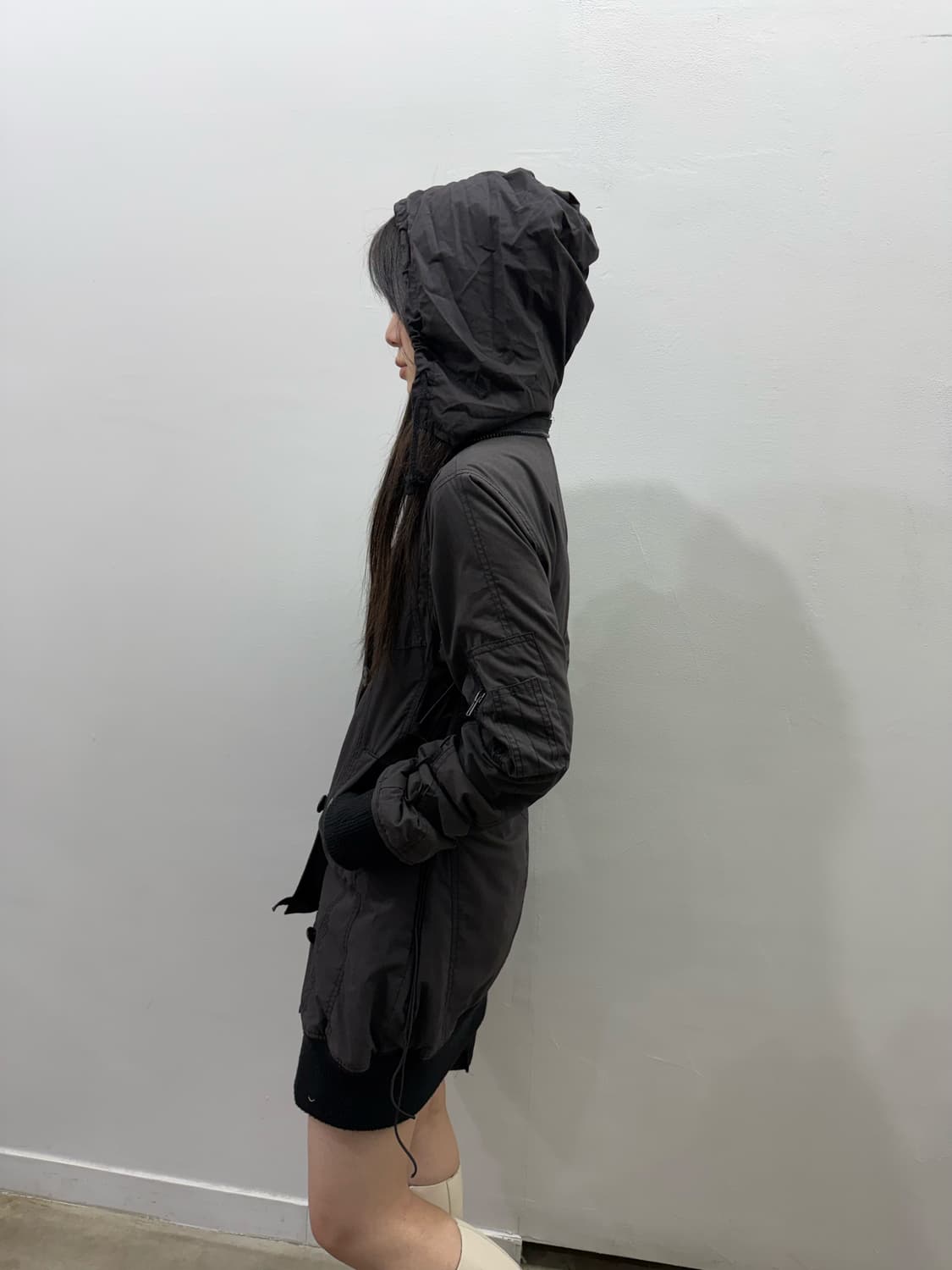 본더치 사이드 아일렛 롱 자켓 상품이미지4