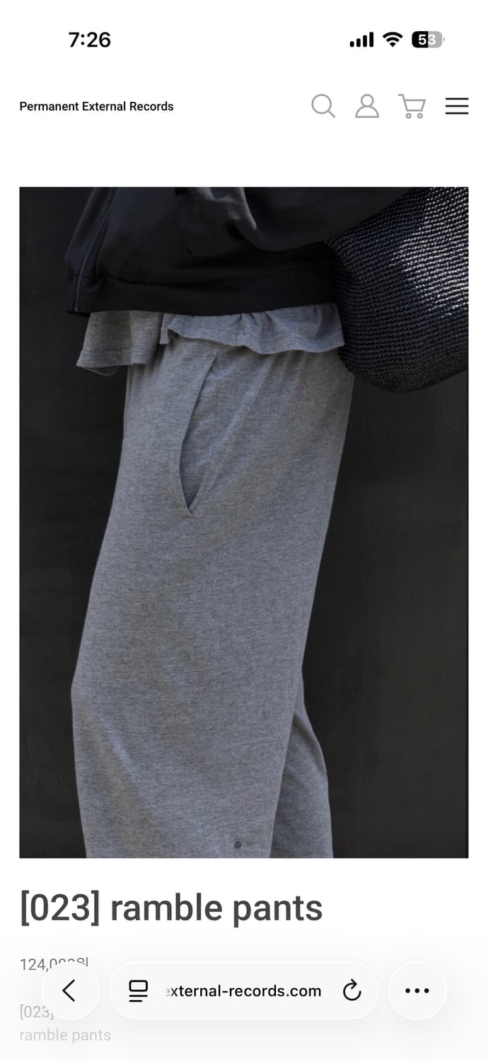 Mudule ramble pants 상품이미지1