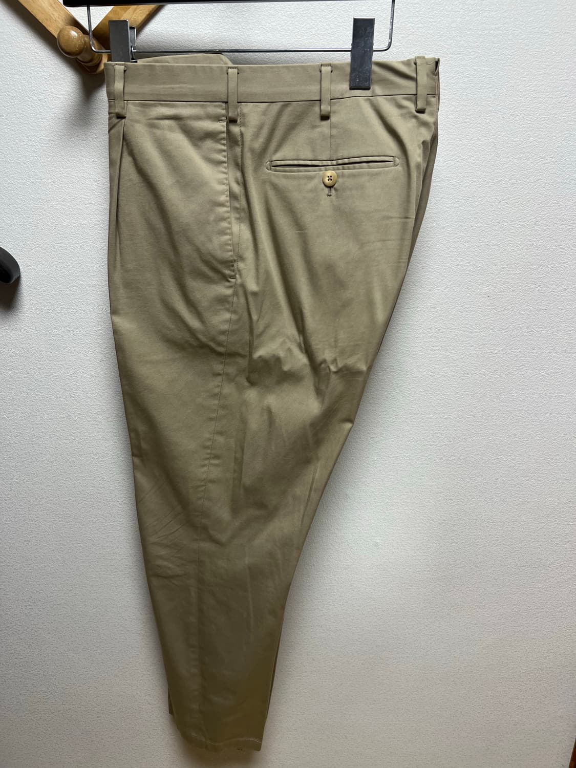 카루소 코튼 베이지 수트 셋업 50사이즈 상품이미지5