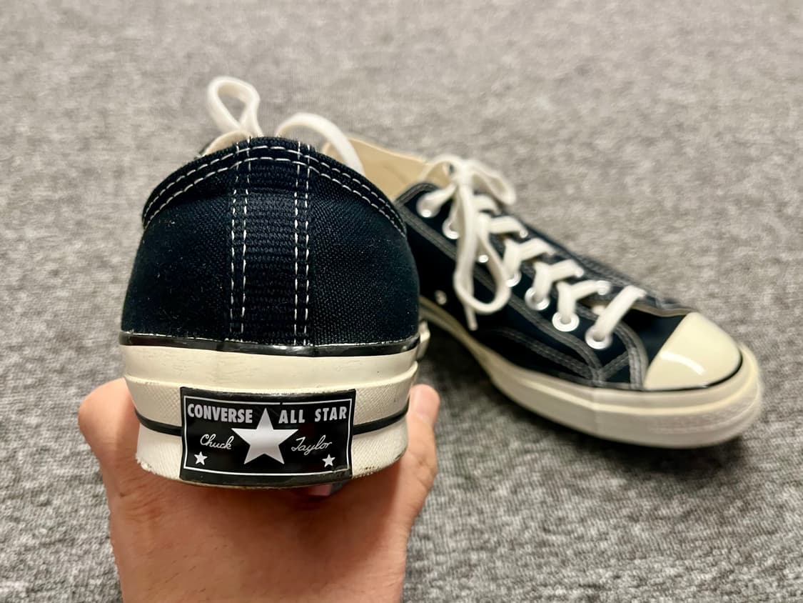 [280] 컨버스 척테일러 70s 로우 블랙  상품이미지5