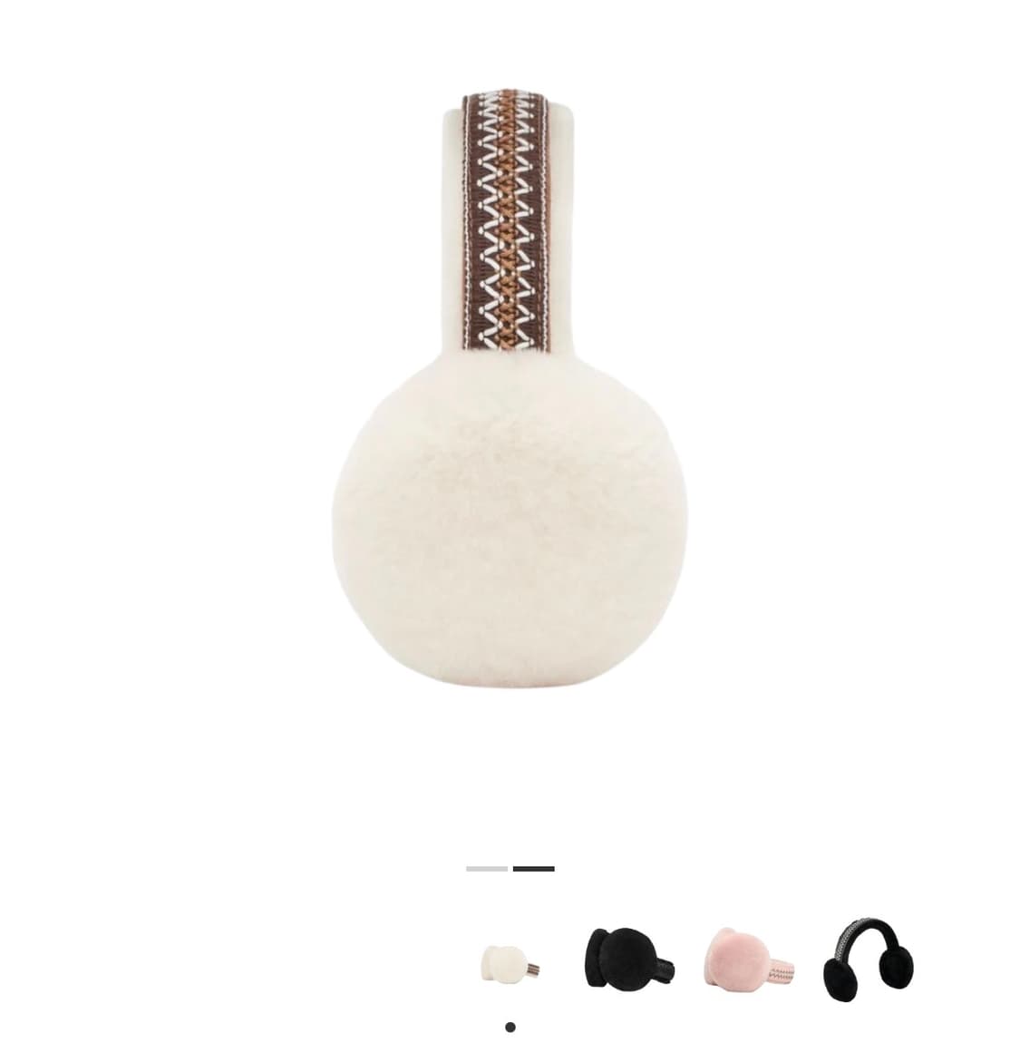 어그 쉽스킨 타스만 이어머프 체스트넛 상품이미지1