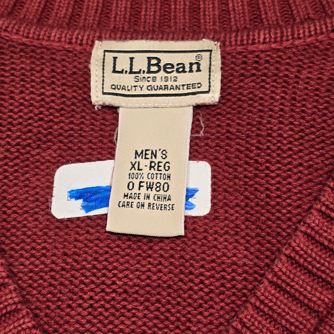 90s L.L.Bean 니트 베스트 상품이미지4