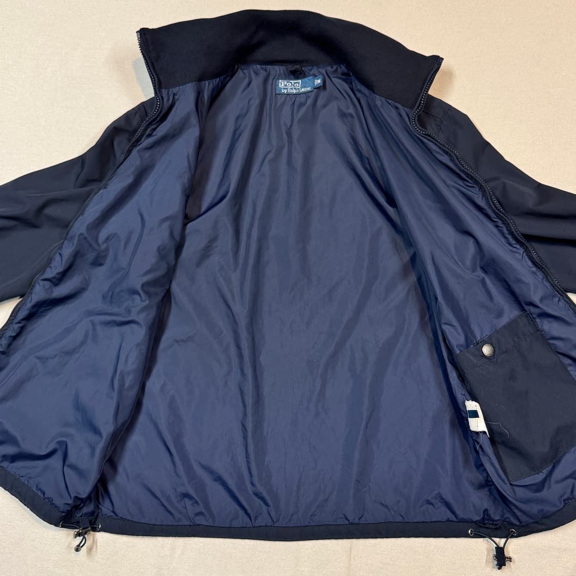 M) 폴로 랄프로렌 네이비 폴리쉘 히든후드 페리 자켓 상품이미지5