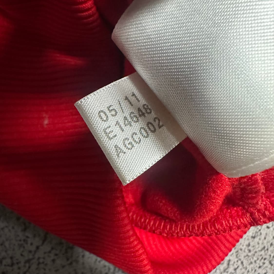 ✨ (바배) 아디다스 구 파이어버드 레드 트랙탑 져지  상품이미지4