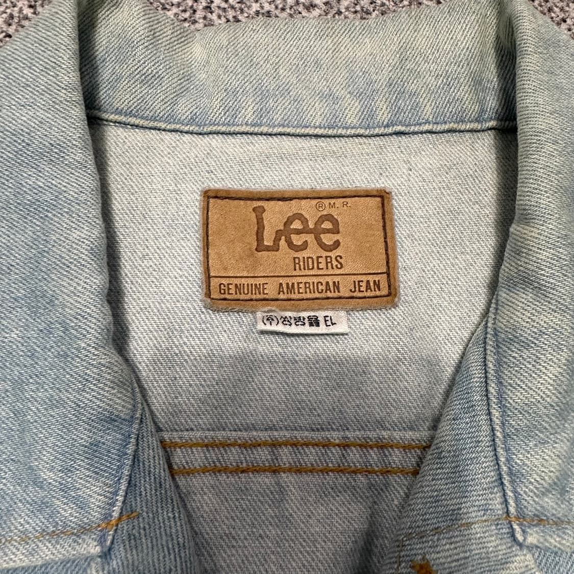 Lee 데님 조끼 상품이미지4