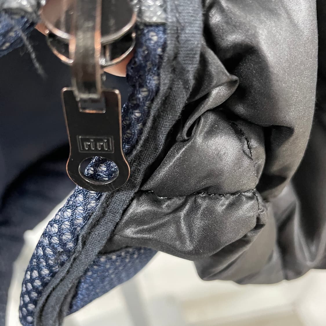 제임스 롱 퀄팅 자켓 블랙 S 상품이미지4