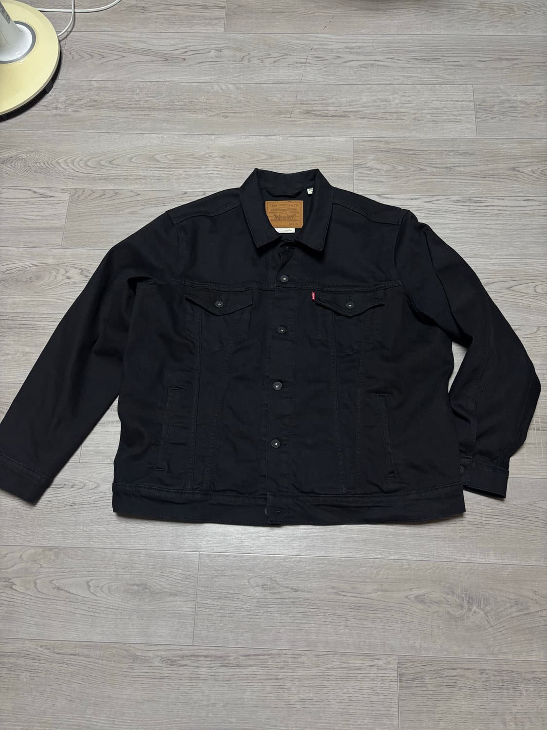 [xl] 리바이스 블랙 트러커 자켓 상품이미지1