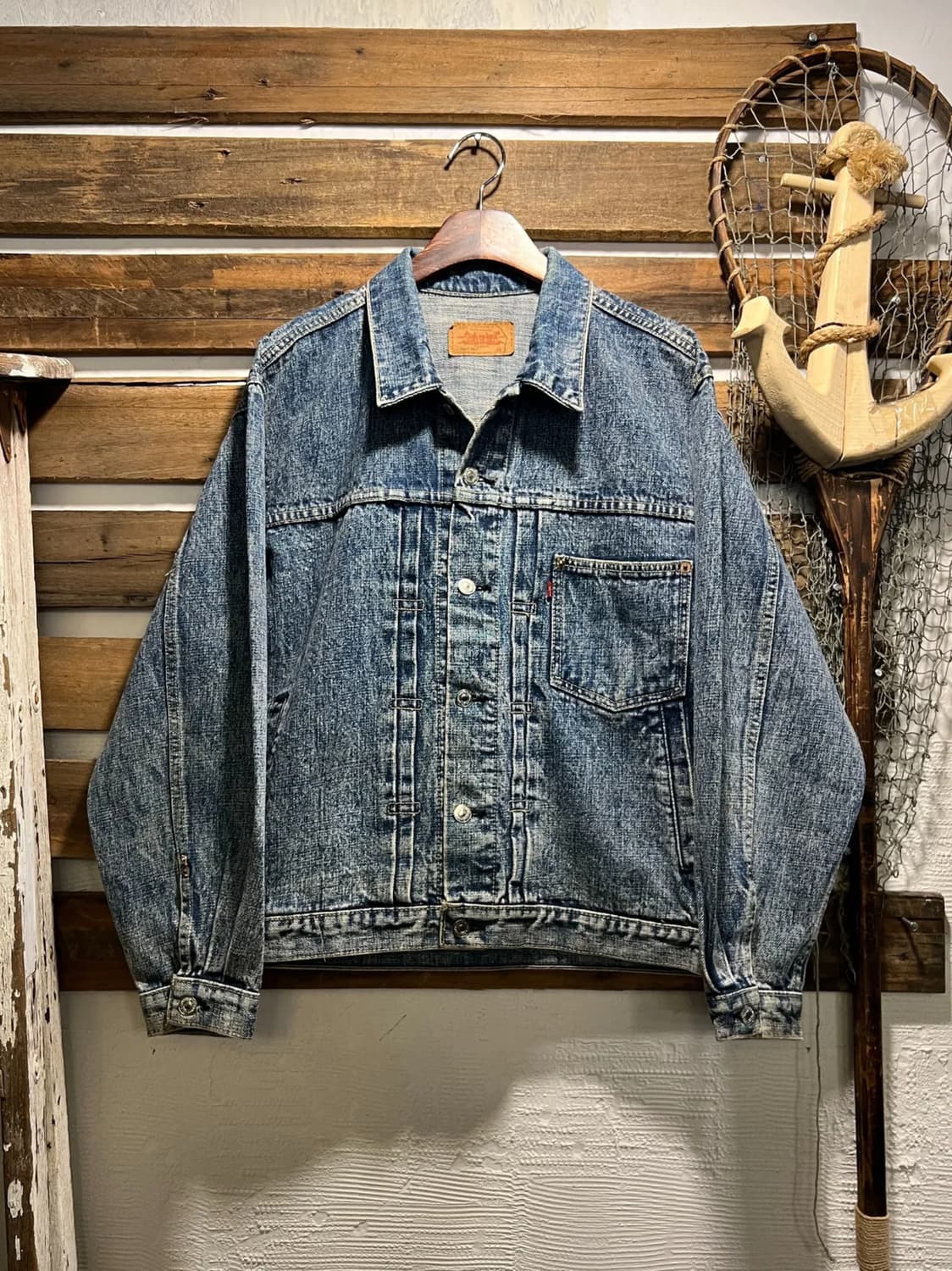 [L]80's 리바이스 70647-XX17 1세대 데님 트러커 자켓 상품이미지1
