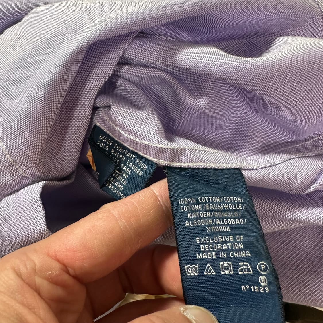 우먼S 폴로 랄프로렌 포니로고 스카이블루 옥스퍼드셔츠 상품이미지6