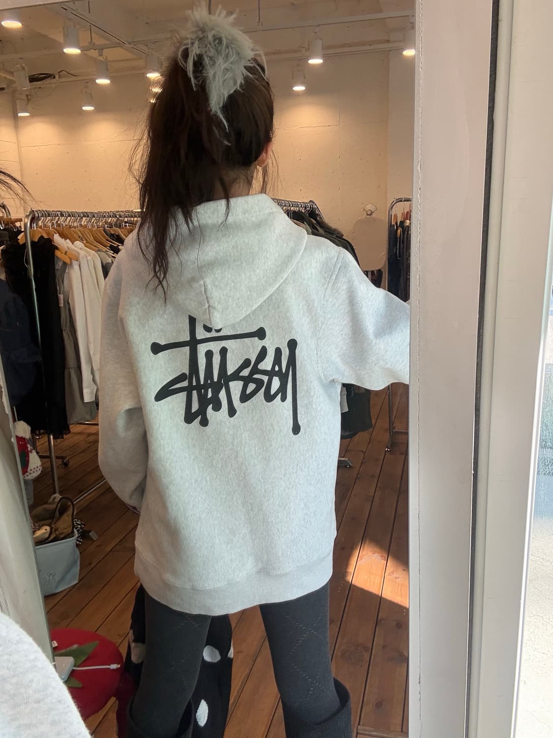 스투시 베이직 후드집업 상품이미지4