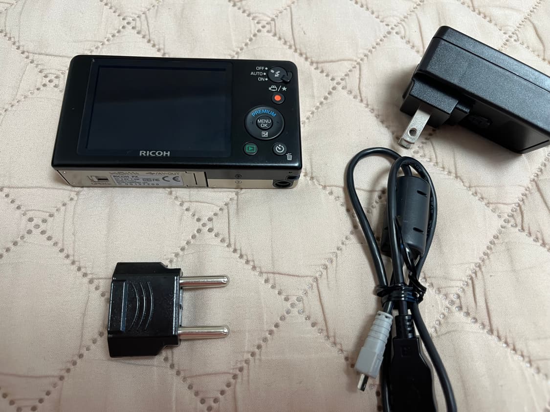 리코 RICOH PX 빈티지 디카 디지털 카메라 실버색상 작례 ㅇ 상품이미지2