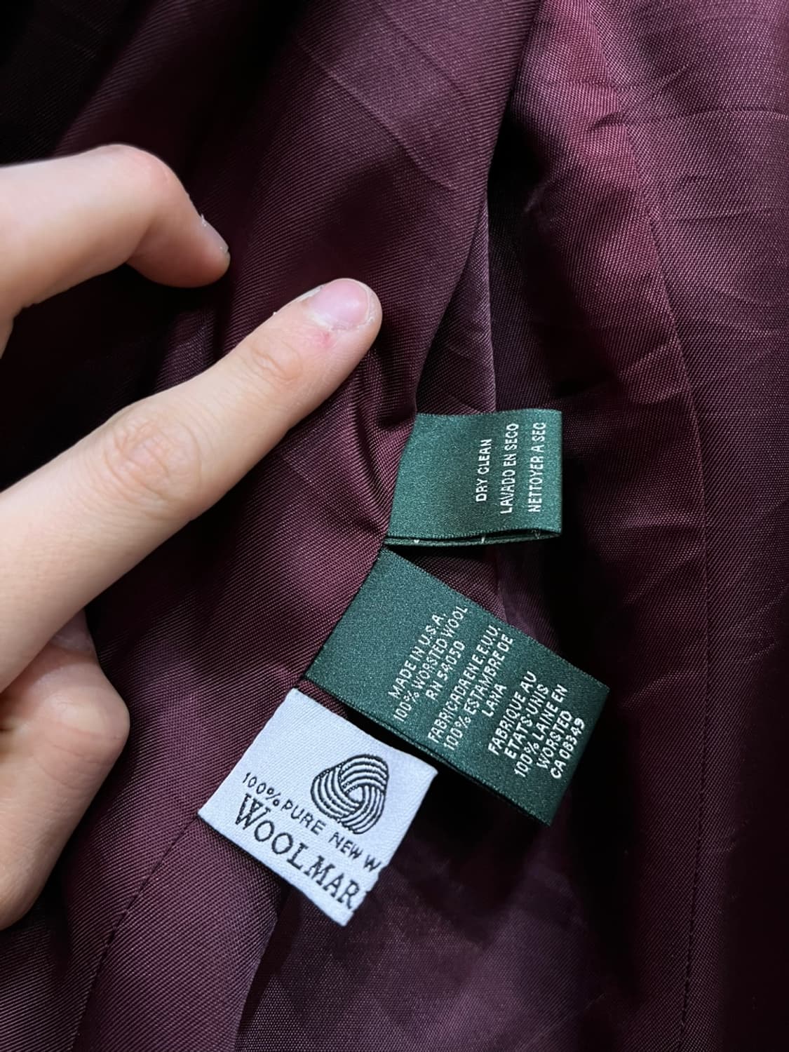 로렌랄프로렌 크레스트 금장 블레이저 자켓 네이비 Made in USA 상품이미지8
