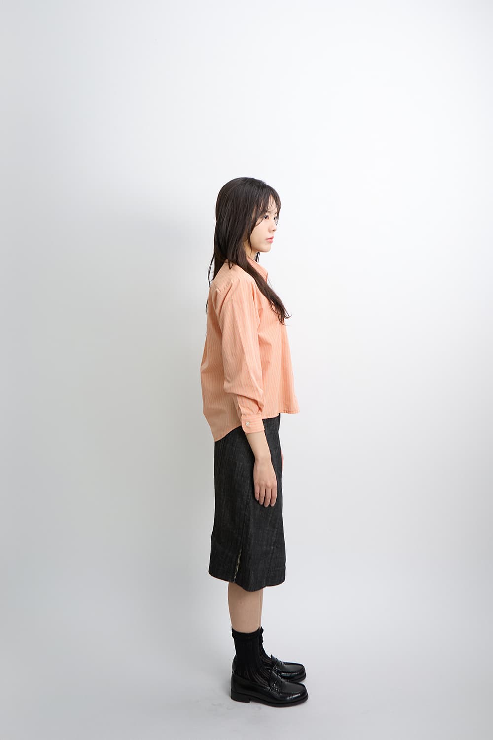 Coral Stripe Shirt 95  상품이미지8