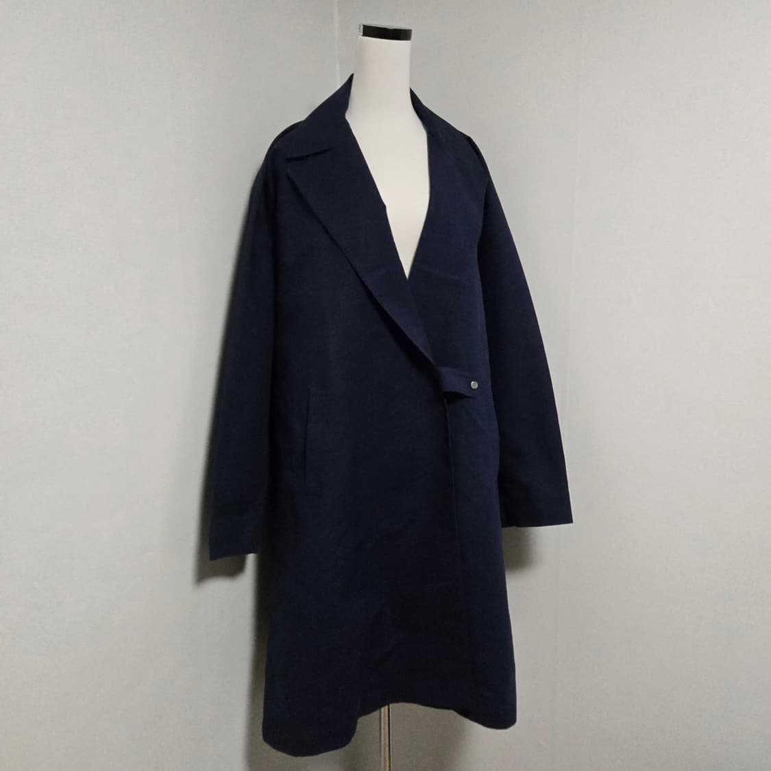 르17셉템버 네이비 오버핏 코트 / 여자 코트/ 여성 코트  상품이미지6