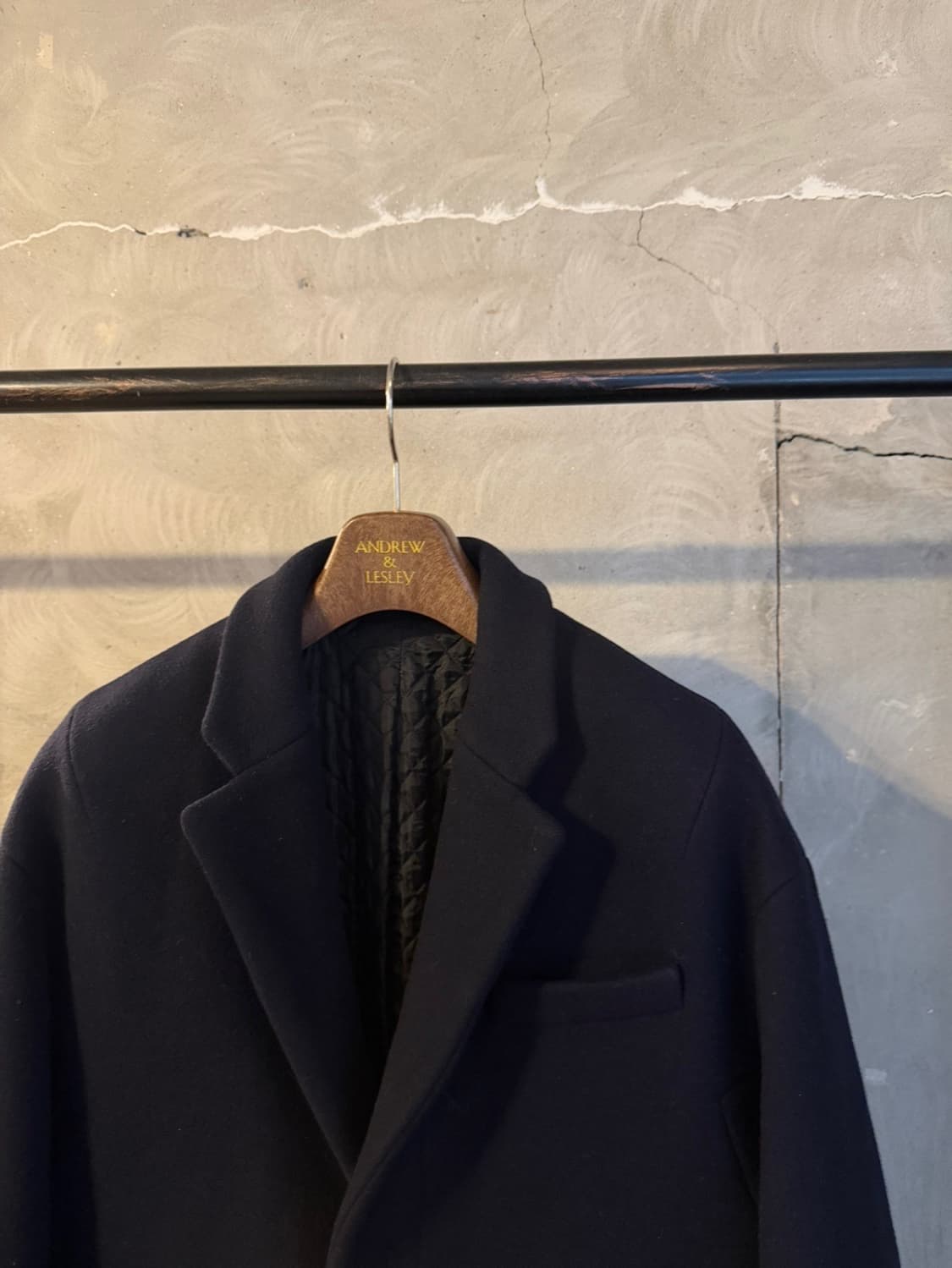 시스템옴므 울 캐시미어 체스터필드 코트 100 상품이미지3