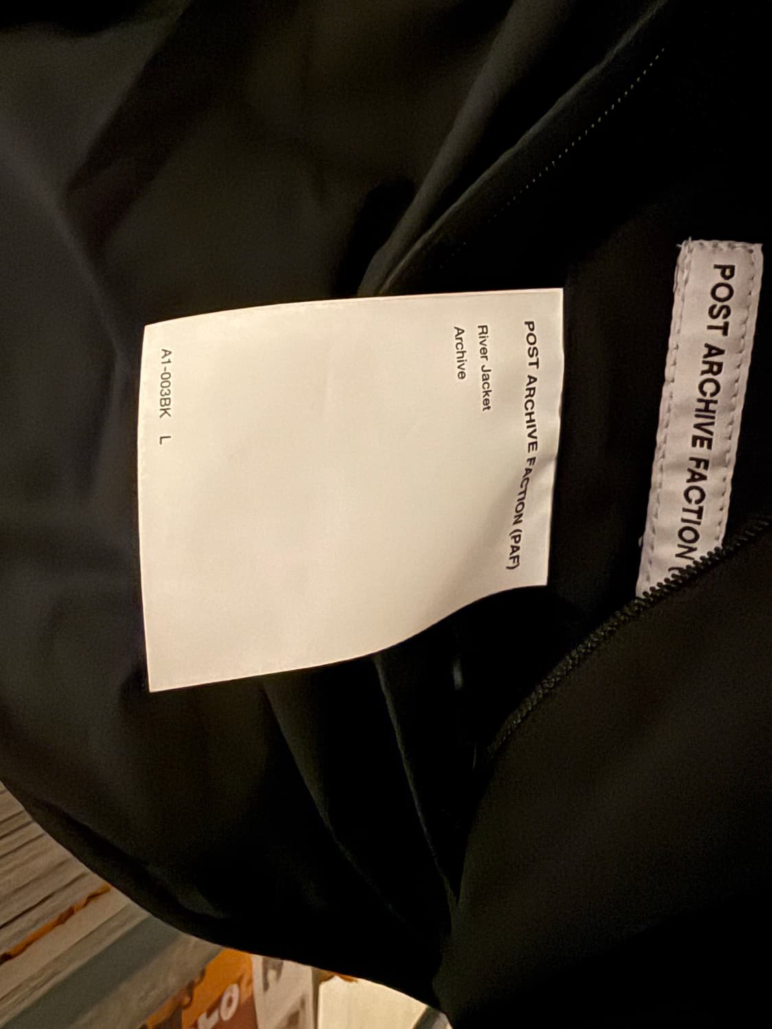 [L] paf 8.0 리버자켓 블랙 상품이미지4