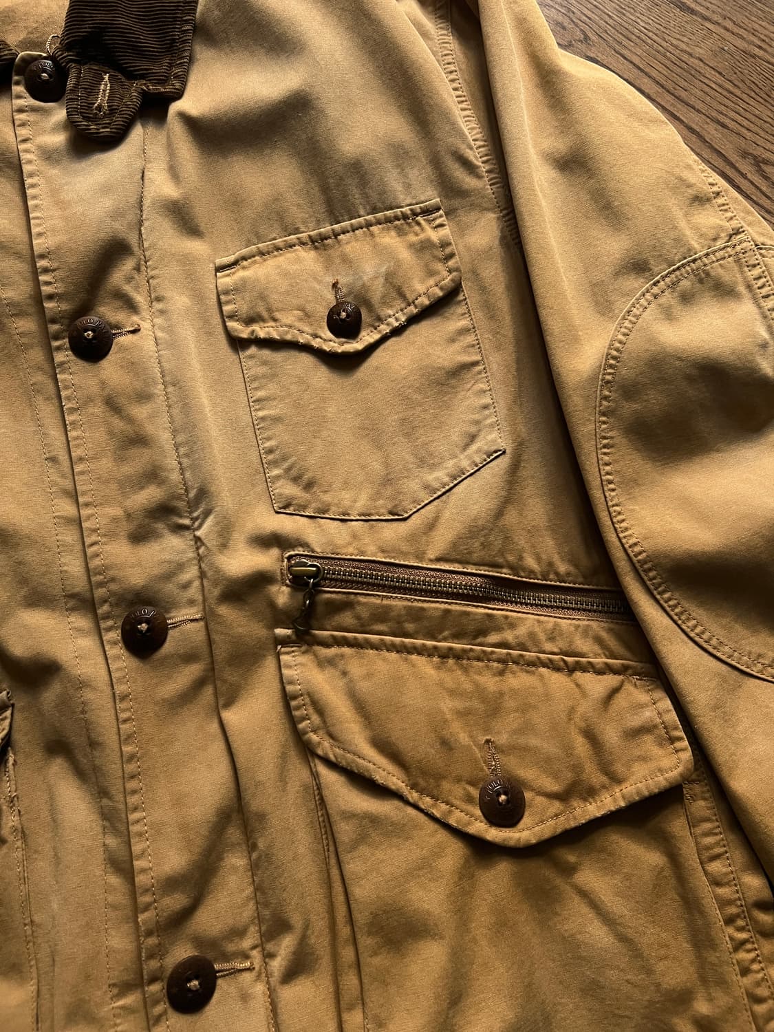 [L]폴로 랄프로렌 40's Fishuntex 페이딩 자켓 상품이미지3