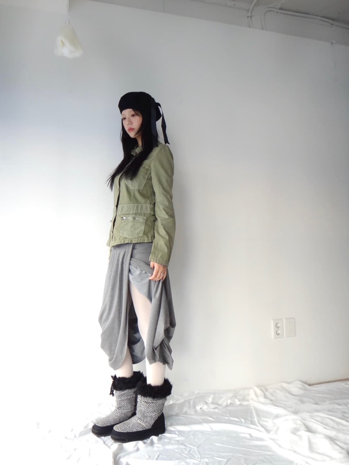 MAX & CO sapari pocket jacket / khaki 상품이미지4