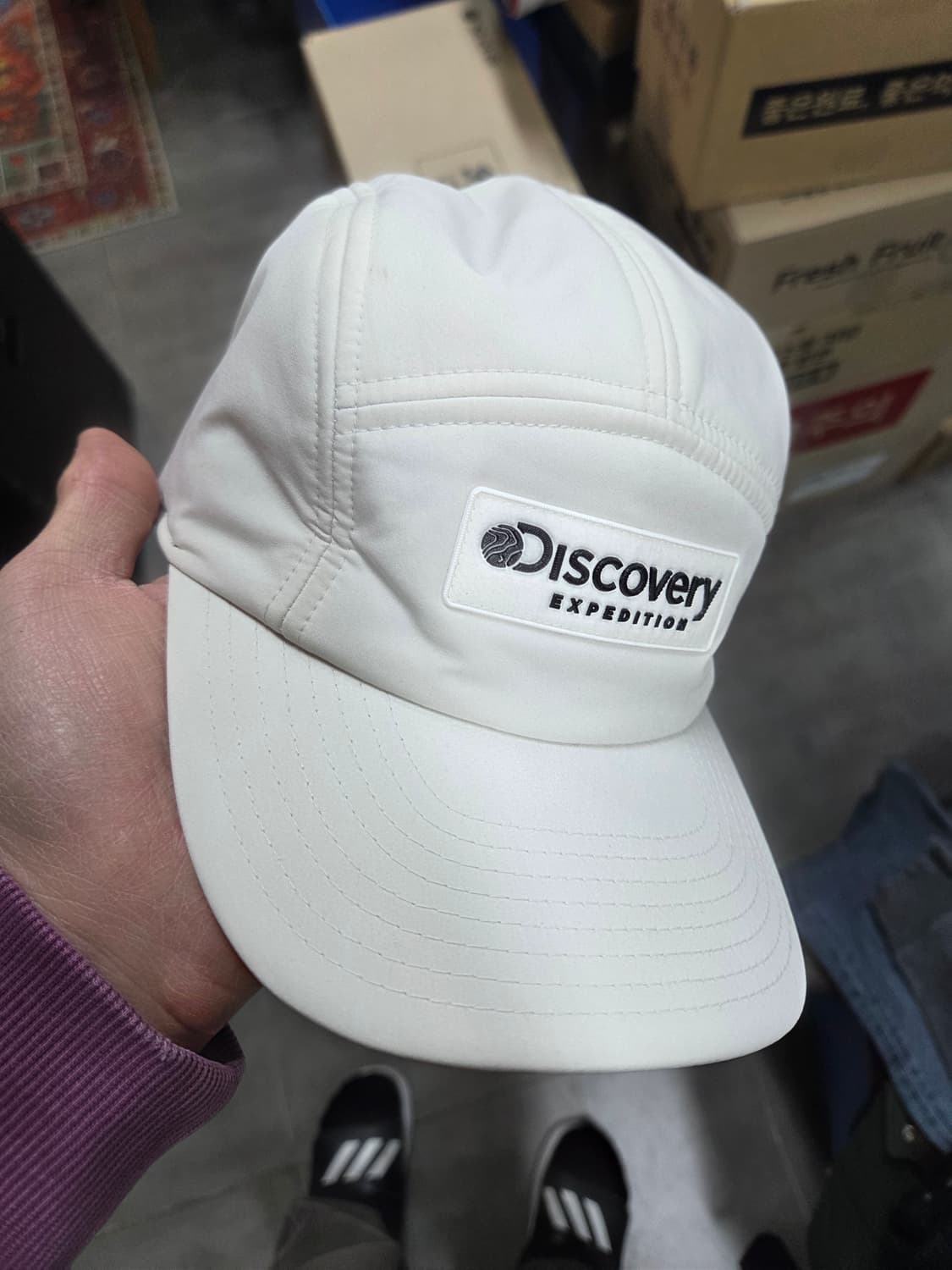 디스커버리 윈터 캠프캡 모자 프리  상품이미지7