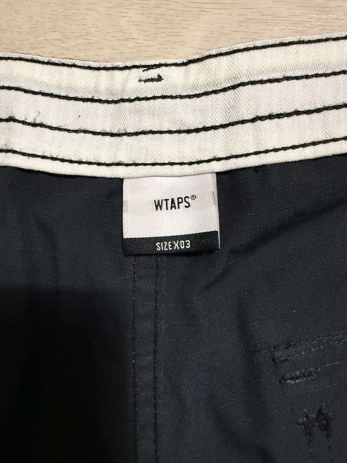 WTAPS 더블탭스 정글 스톡 트라우저 블랙 상품이미지5