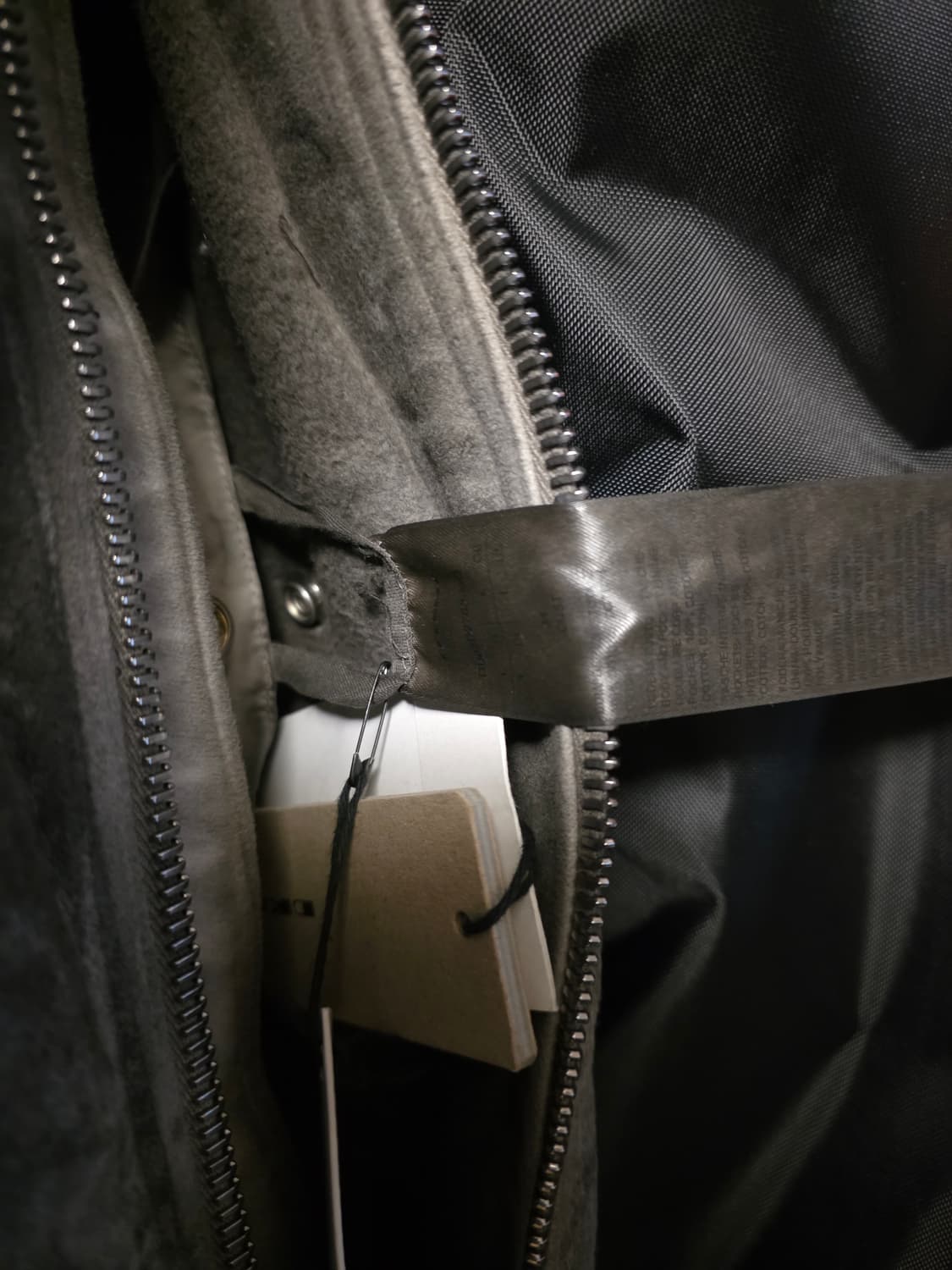 릭오웬스 다크쉐도우 몰스킨 zip front 자켓 상품이미지7