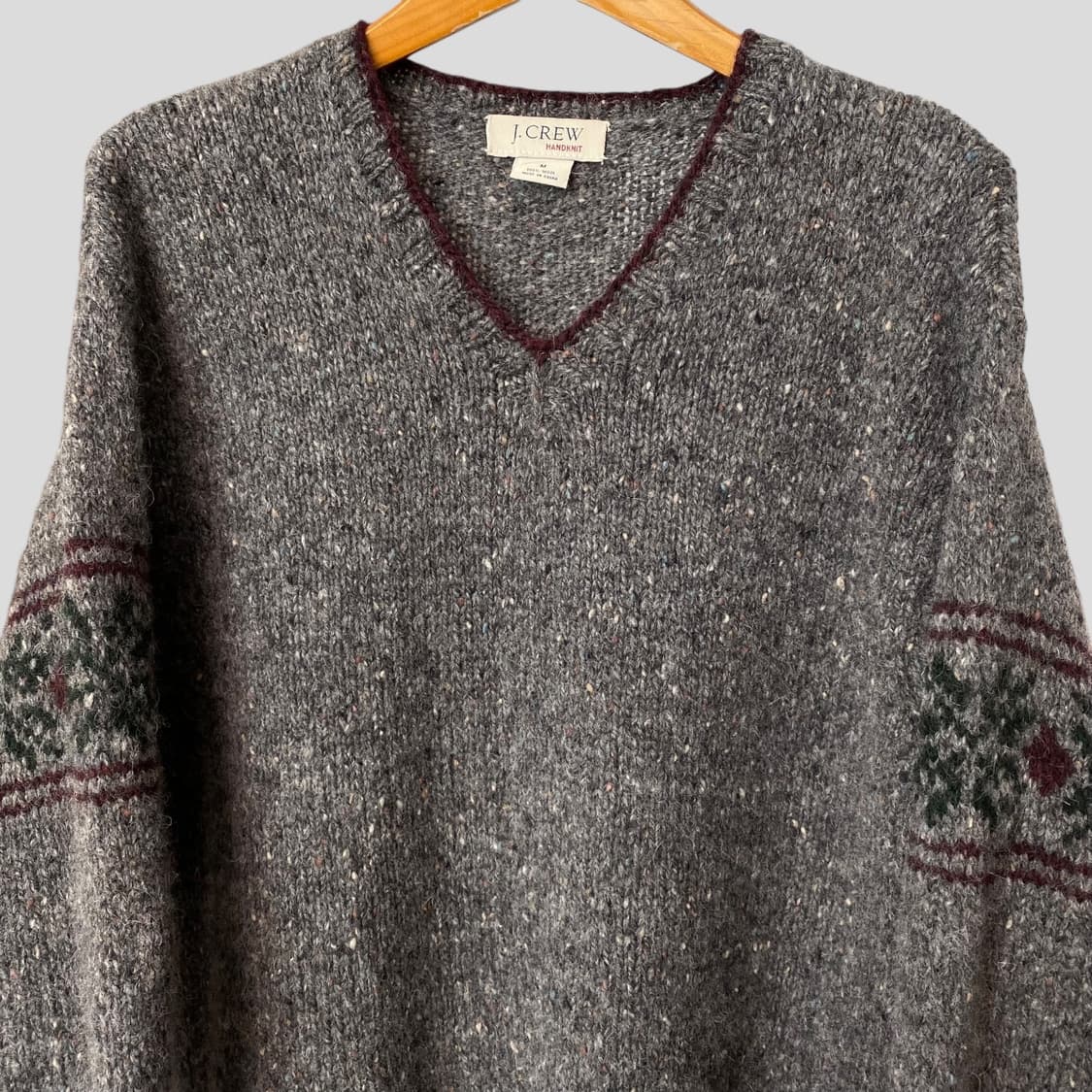 (M)J.CREW 제이크루 울 브이넥 니트 스웨터 상품이미지2