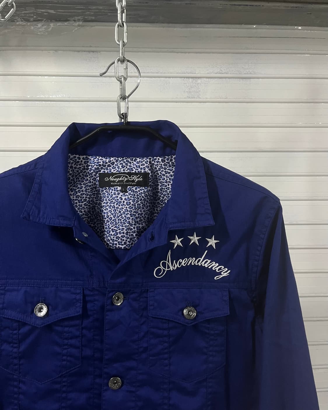 vtg ⭐️⭐️⭐️ blue jacket 상품이미지4