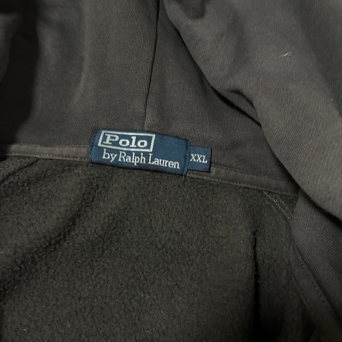 폴로 나그랑 후드집업 차콜 XXL 상품이미지5