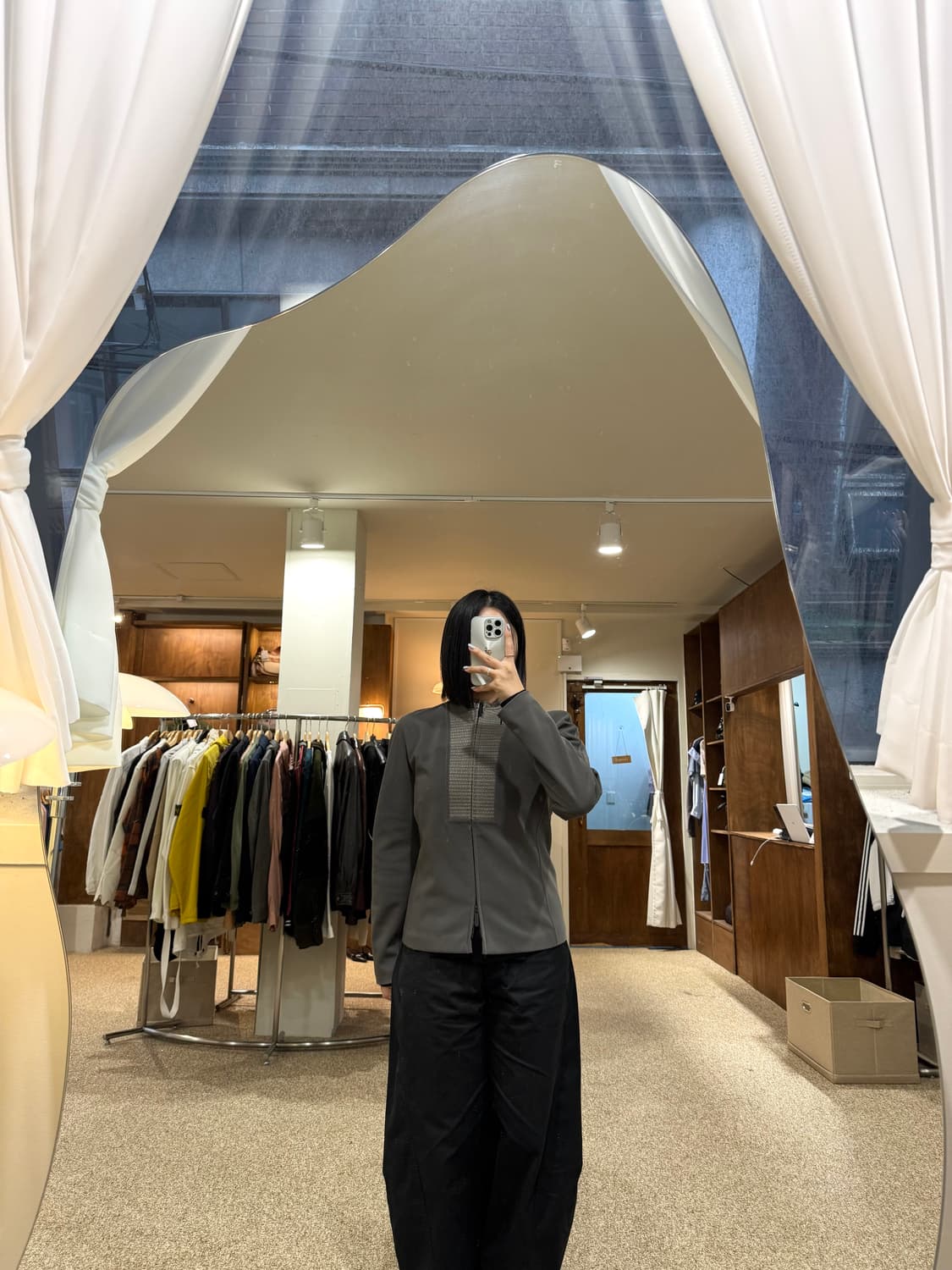 조르지오 아르마니 그래파이트 패널 자켓 상품이미지2