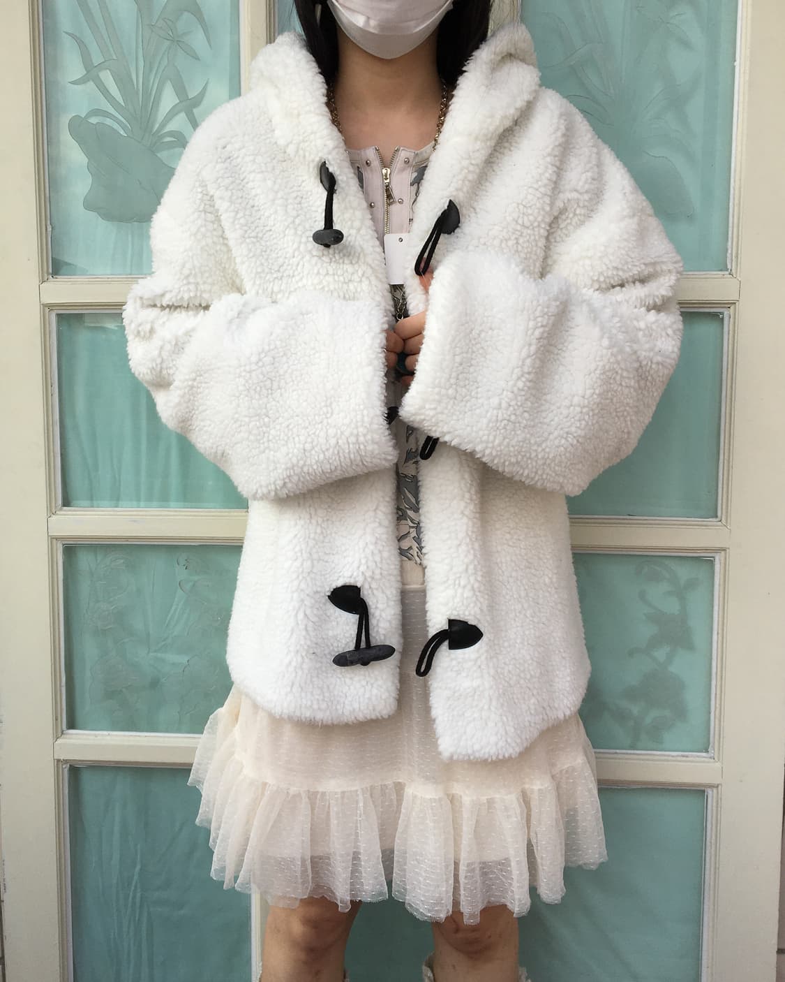 Reversible duffle button jacket 상품이미지5