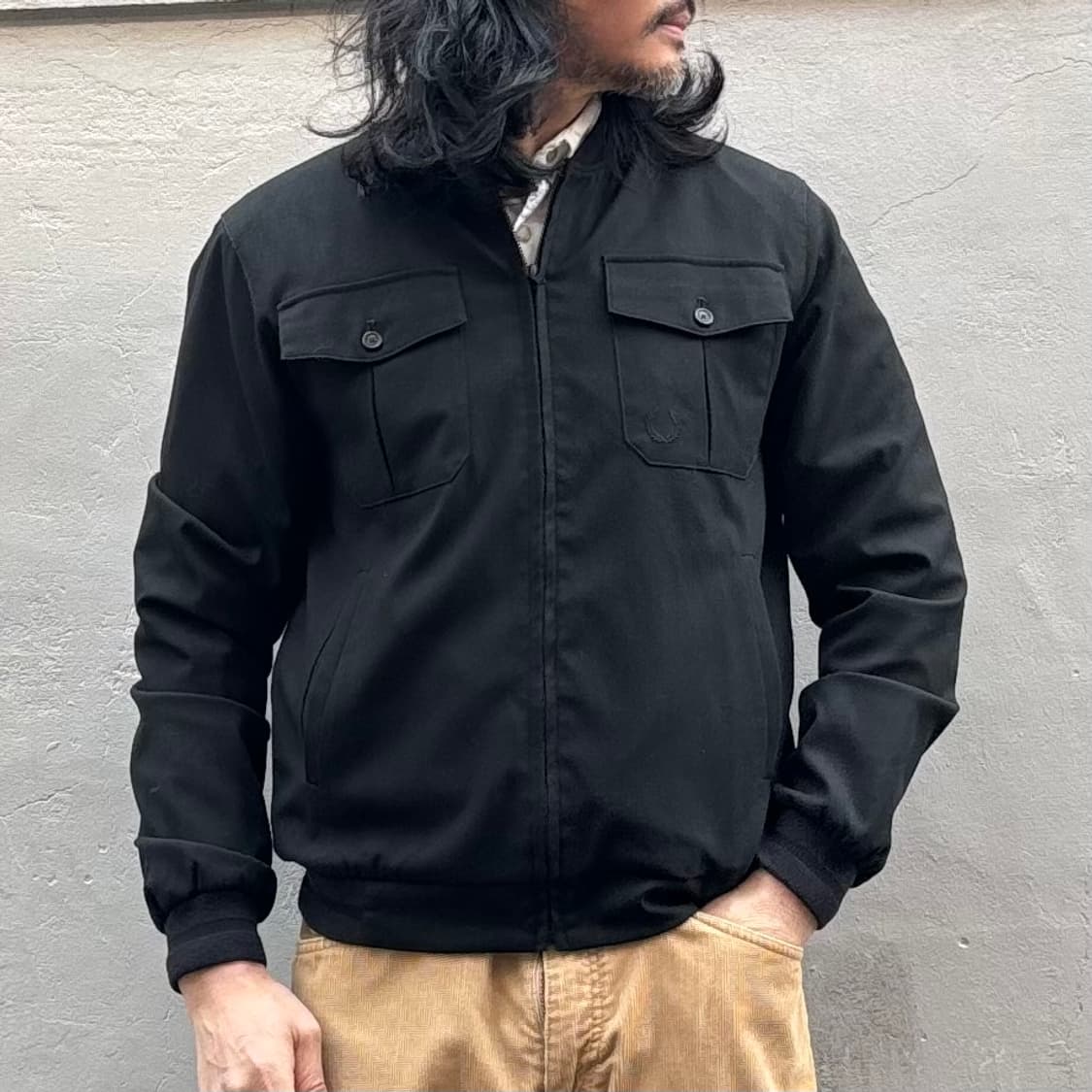 영국 프레드 페리 토날 팁드 자켓 상품이미지9