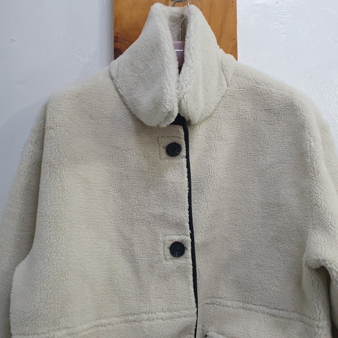 남여공용 양면 무스탕 뽀글이 자켓(100) 상품이미지8