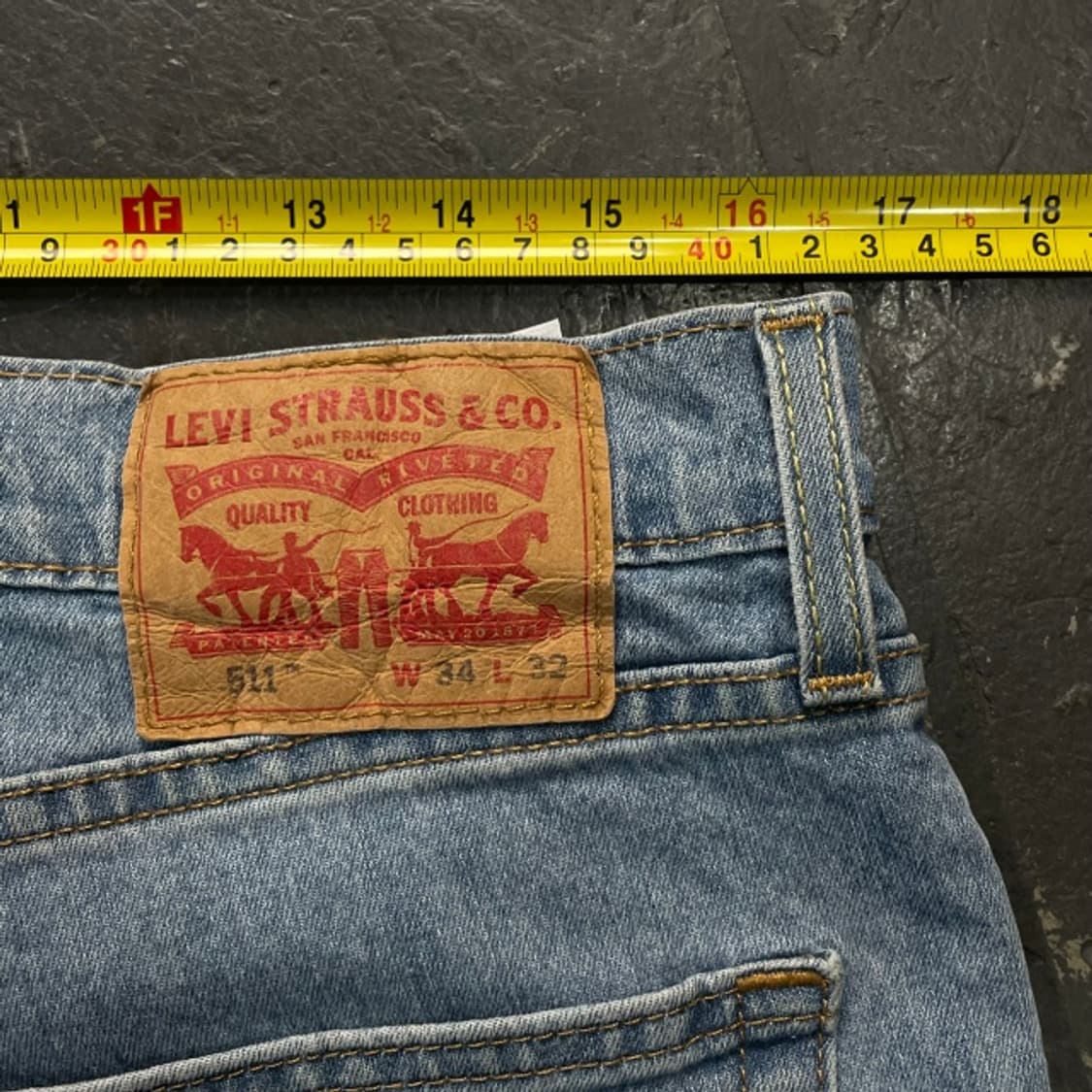 34 리바이스 511 청바지  상품이미지9