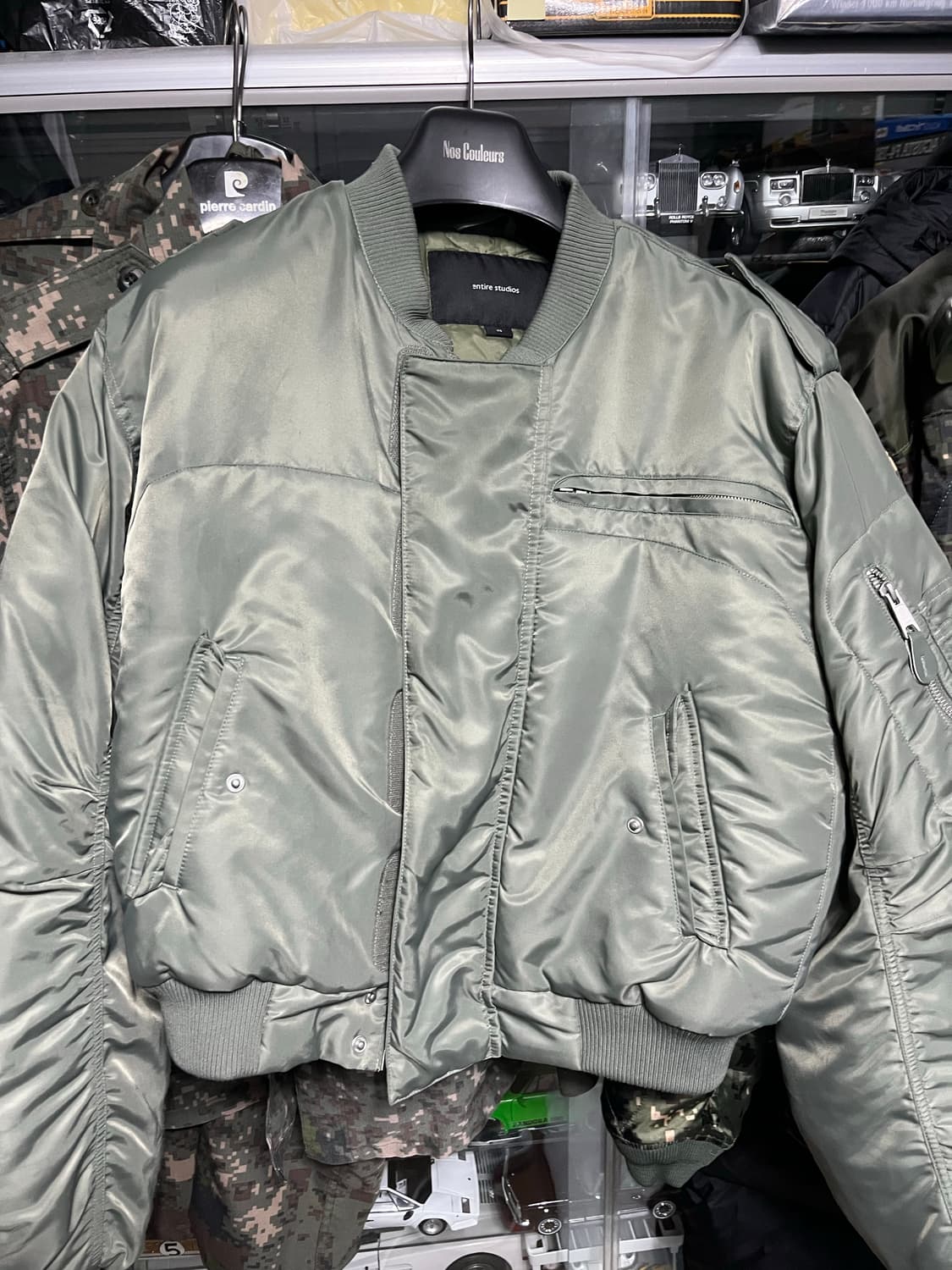 엔타이어 스튜디오 a-4 봄버 상품이미지1