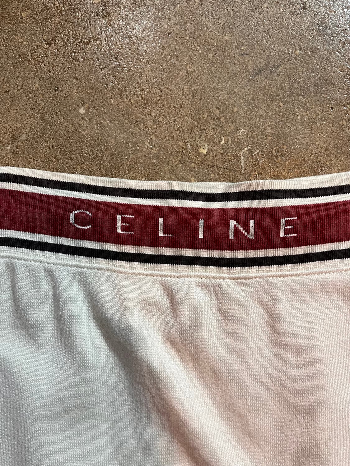 Celine 셀린 코튼 니트 미니스커트 상품이미지4