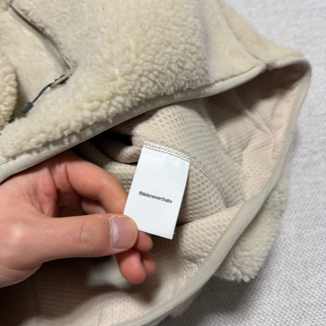 디스이즈네버댓 플리스 자켓 상품이미지3