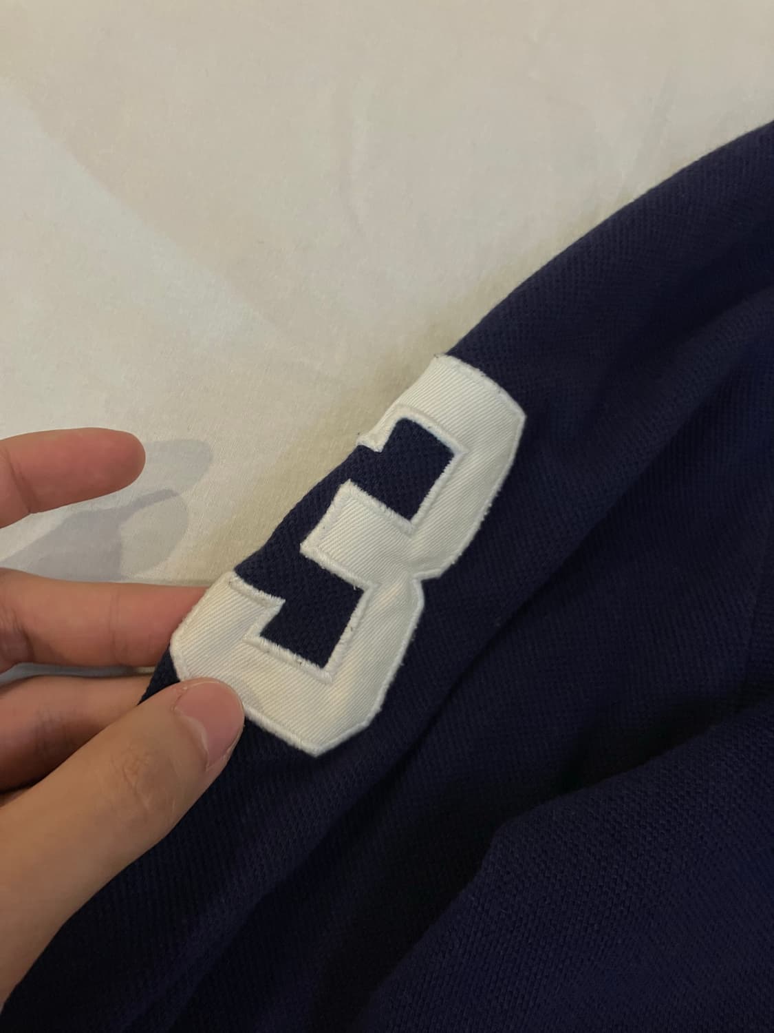 폴로 랄프로렌 빅포니 긴팔 pk 카라티 네이비 상품이미지3