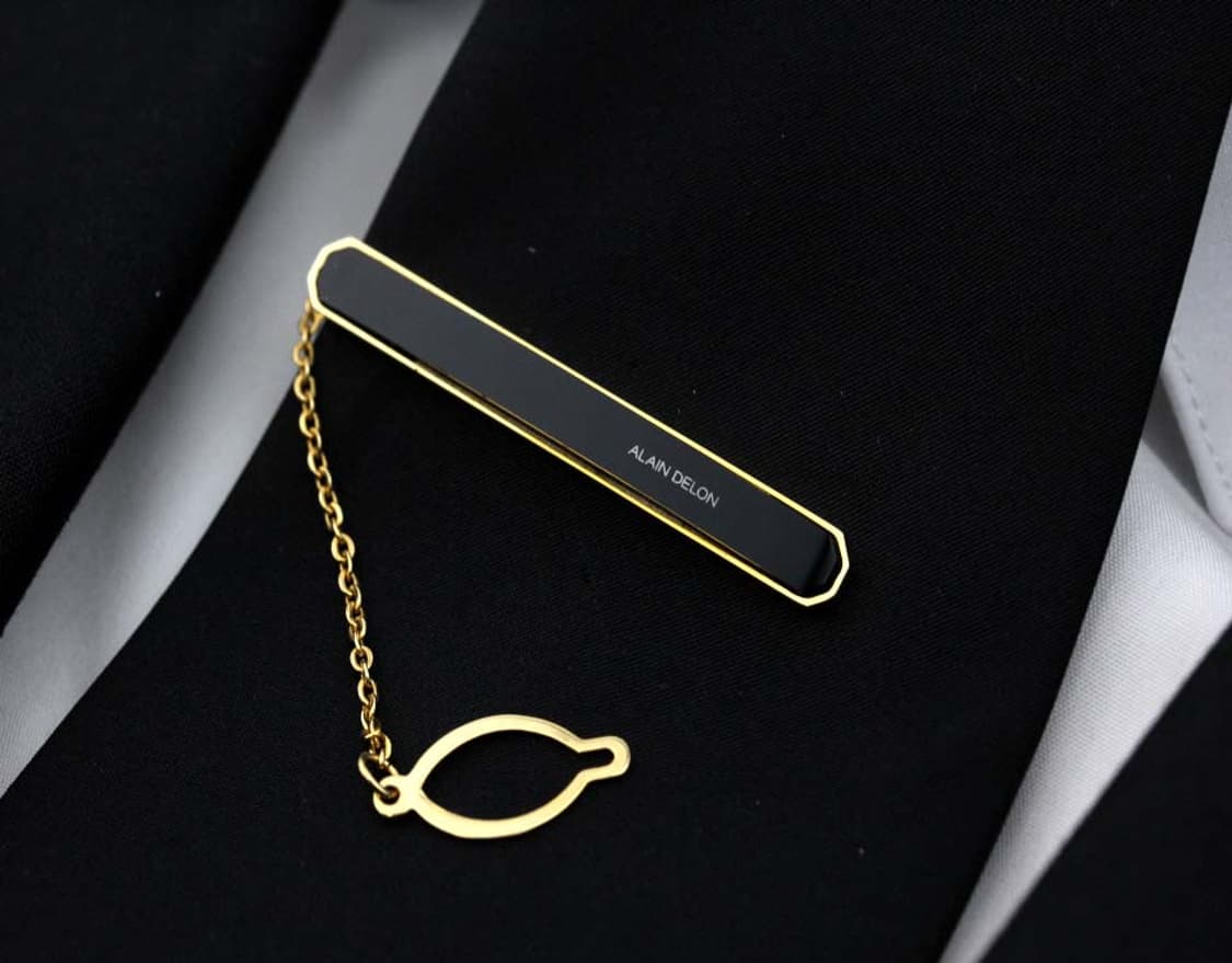 알랭들롱 A+등급 4.9cm 남자 명품 넥타이핀 빈티지 상품이미지6