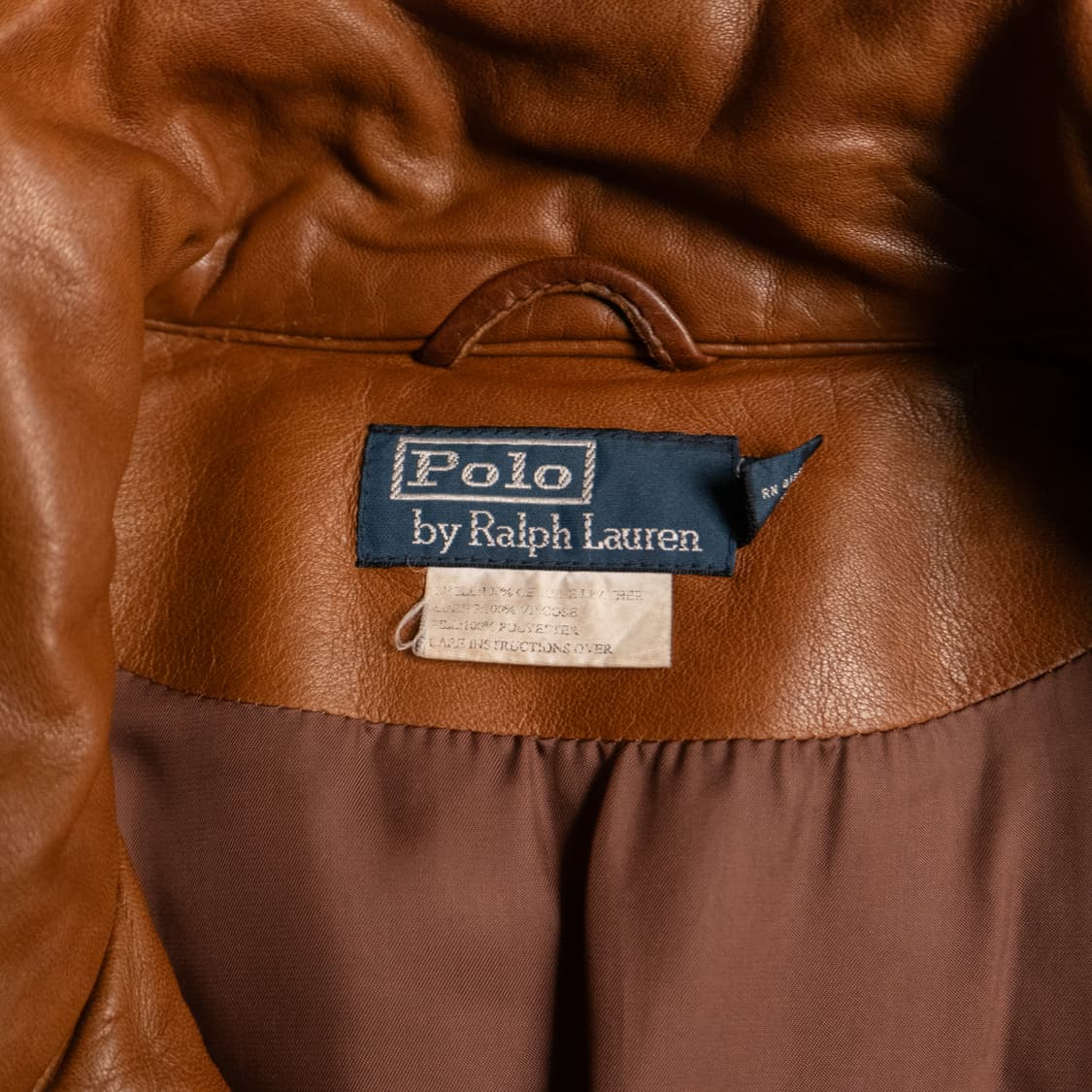 Polo Ralph Lauren SAMPLE’ Leather Jacket 상품이미지4