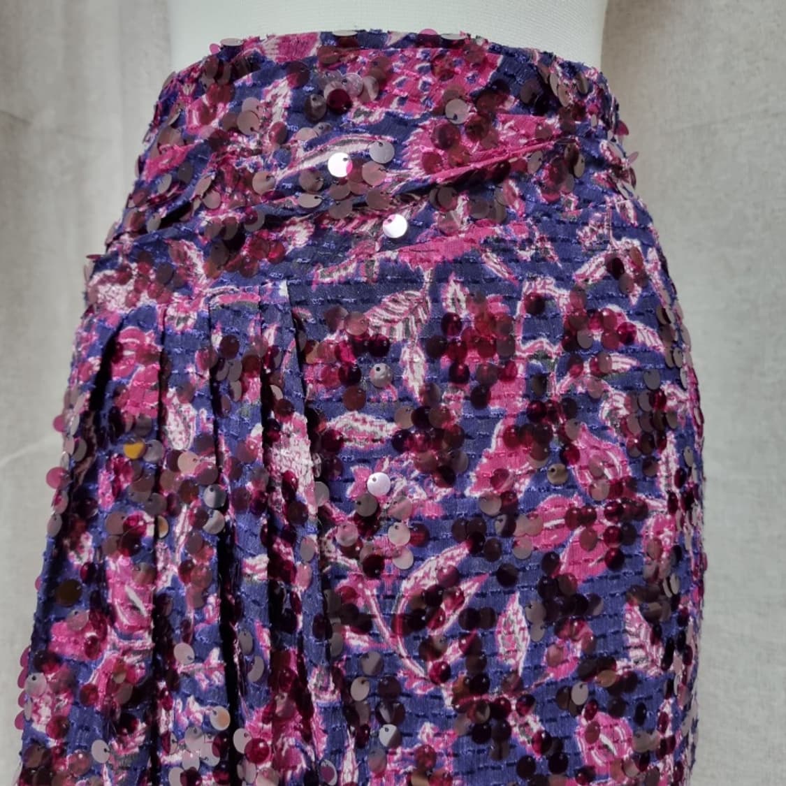 Ba&Sh 바앤쉬 바쉬 스팽글 스커트 비즈 치마 (25인치) 상태최상 상품이미지4