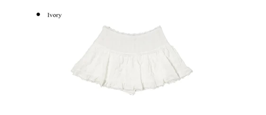 레이스 미니 스커트  상품이미지1