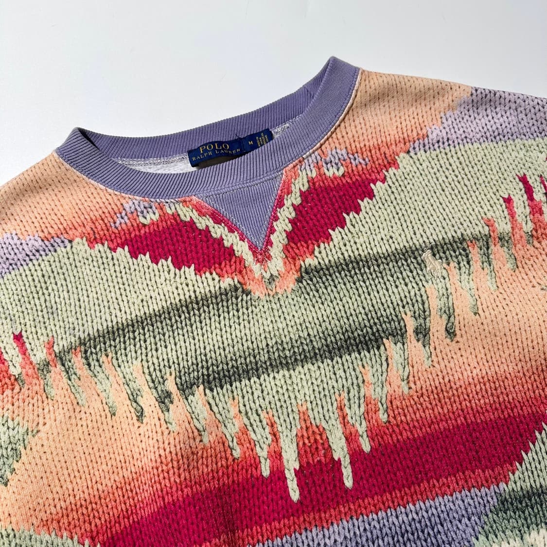 폴로 랄프로렌 사우스 웨스턴 아즈텍 패턴 맨투맨 상품이미지3