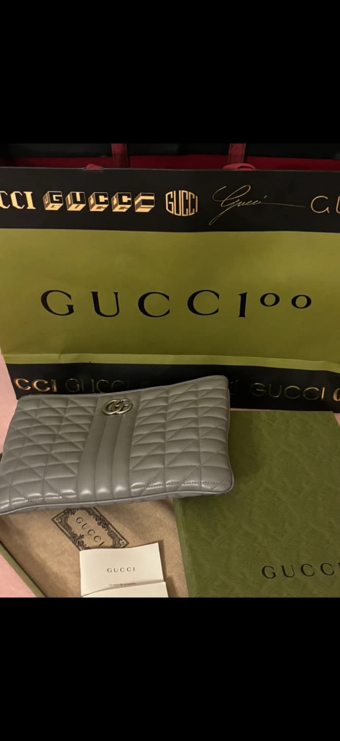 풀구성 구찌 마몽 마틀라세 클러치 단종 색상(시즌한정) 상품이미지2