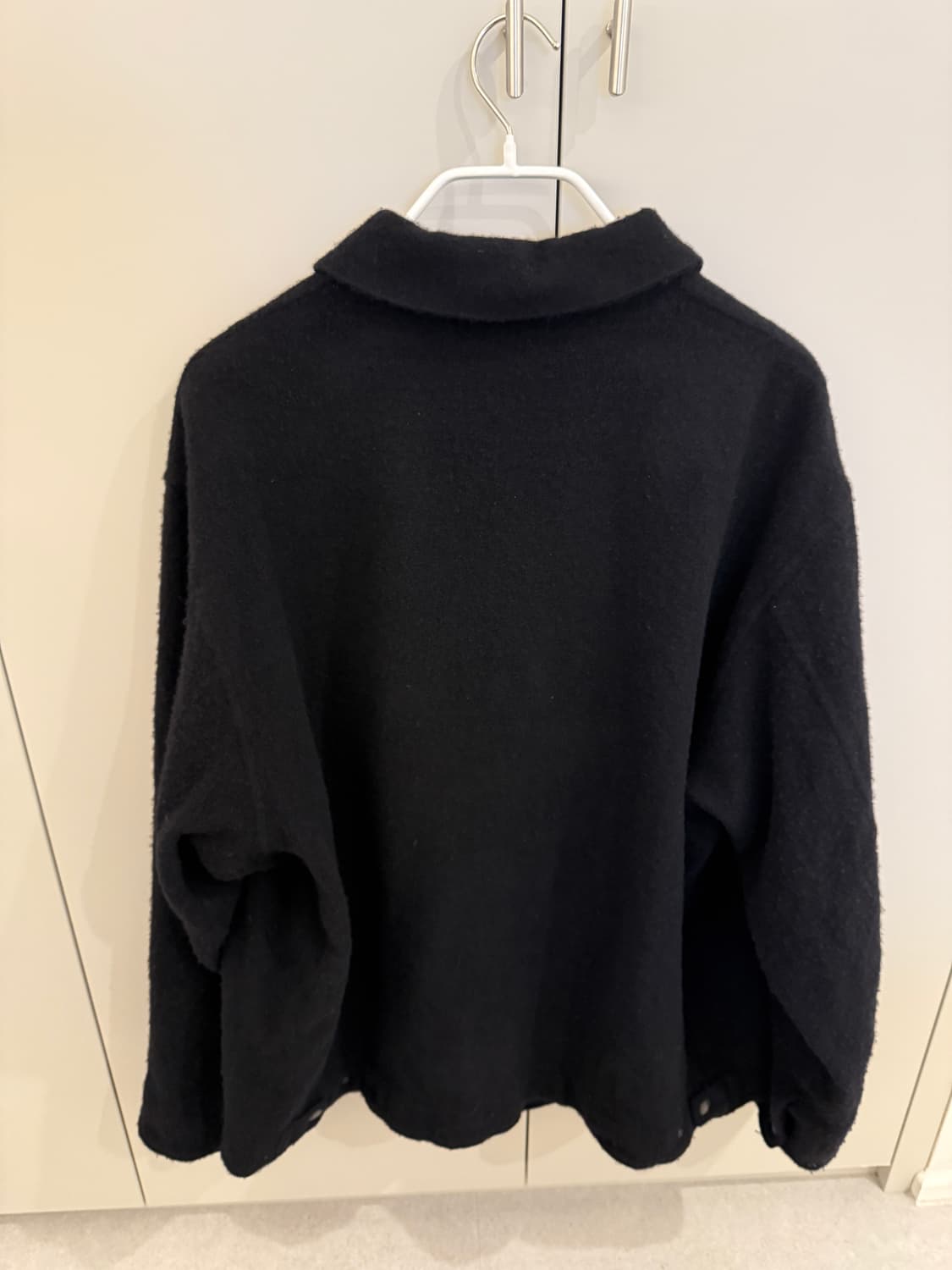 비이커 AW24 코모리 축융울 집업 숏자켓 2 상품이미지4