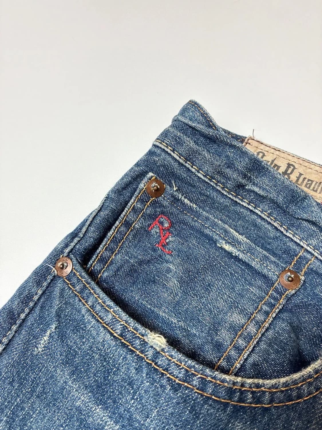 폴로 랄프로렌 페이딩 00's 스트레이트 데님 팬츠 PN8136 상품이미지5