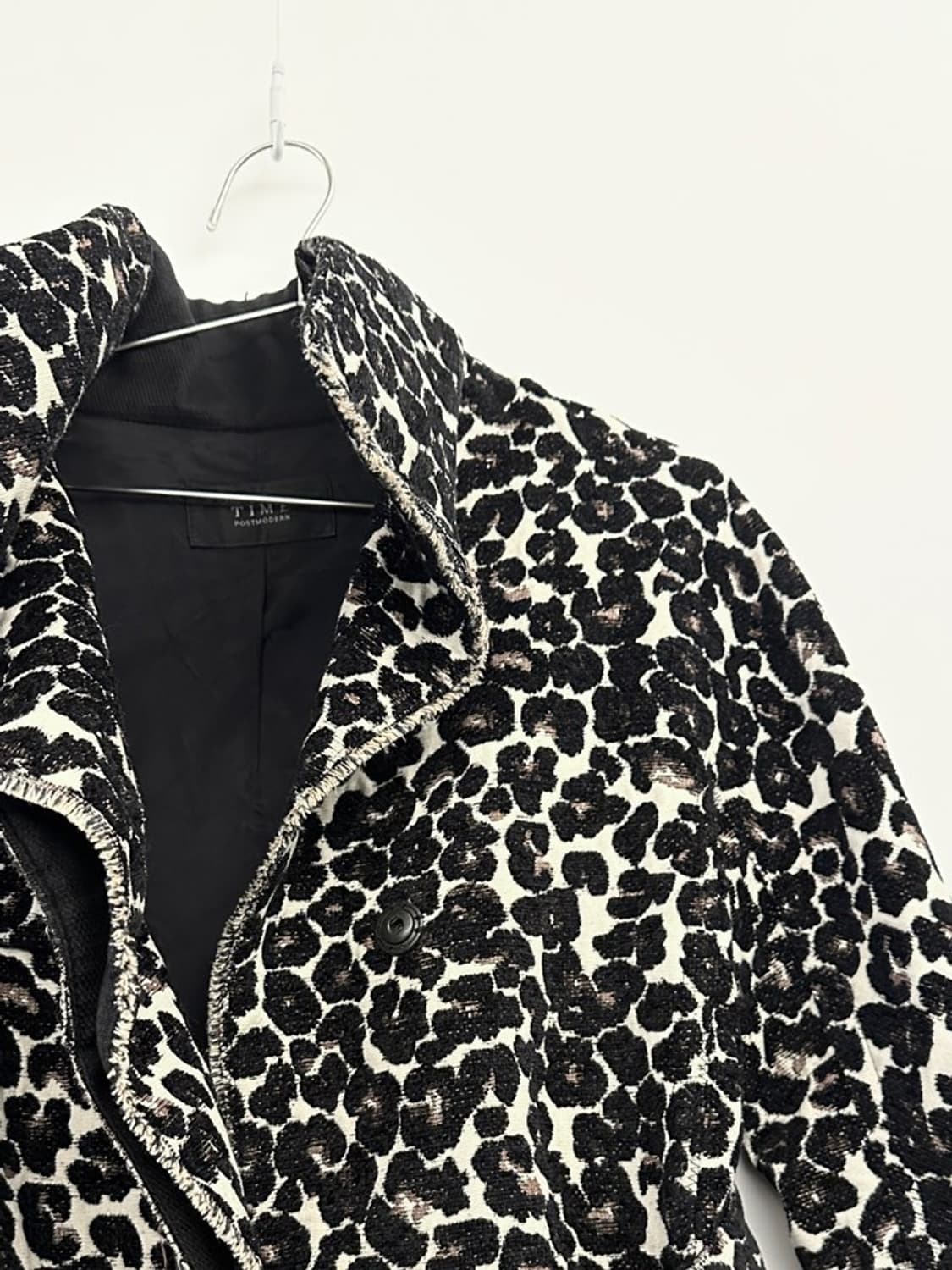 TIME flower drape jacket / black 상품이미지4