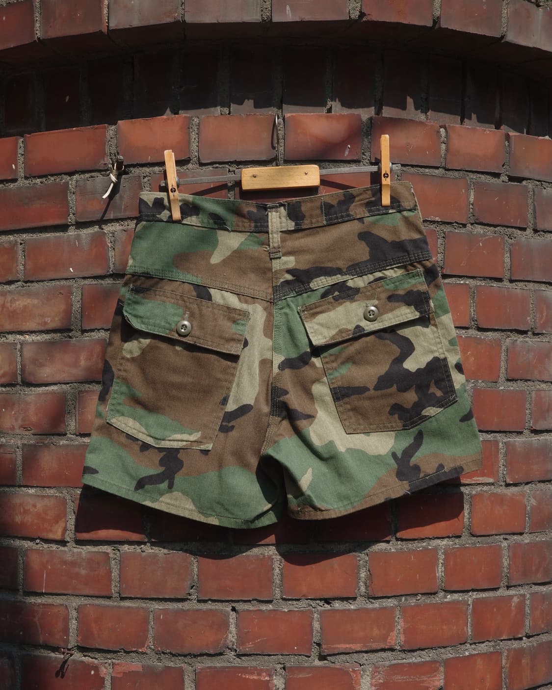 70‘s khaki jungle 우드랜드 부쉬 쇼츠 상품이미지5