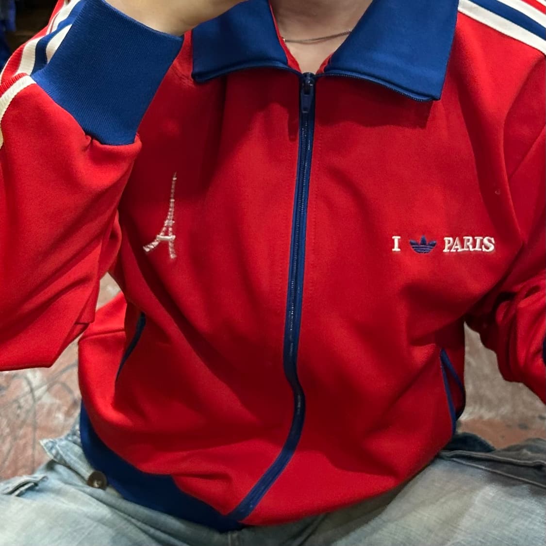 아디다스 져지 파리 에펠탑 져지  상품이미지6