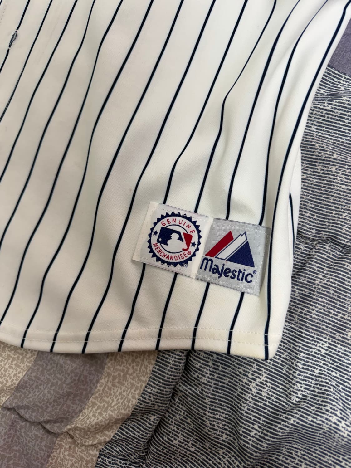 마제스틱 뉴욕 양키스 야구 져지 판매합니다. (XL) 상품이미지5